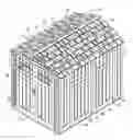 Fig. 01 - Plastic wall panel with edge reinforcement