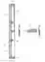 Fig. 06 - Anchor for securing a post to deck elements, and a deck assembly therewith