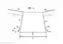 Fig. 05 - Curtain wall saddle bracket and clip assembly