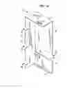 Fig. 13 - Curtain wall saddle bracket and clip assembly