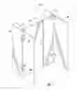 Fig. 02 - Shower door hinge assembly