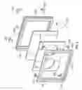 Fig. 06 - Garage door window assembly