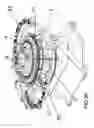 Fig. 17 - Method and apparatus for assembling nozzles between buckets of a turbine, particularly a gas turbine