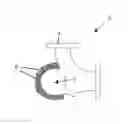 Fig. 01 - Ceramic-backed elbow and coating system and method