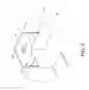 Fig. 07 - Light fixture with adjustable connector