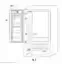 Fig. 04 - Air flow and drainage system for ice maker