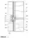 Fig. 11 - REFRIGERATOR WITH HINGED MULLION ASSEMBLY