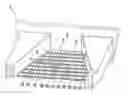 Fig. 01 - Clinker inlet distribution of a cement clinker cooler