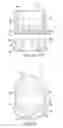 Fig. 10 - Two-piece primer insert for polymer ammunition