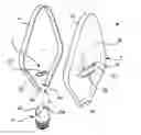Fig. 01 - Lamp with floating light source