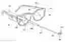 Fig. 01 - WEARABLE DISPLAY GLASSES WITH FORWARD PROTRACTIBLE AND RETRACTABLE CAMERA LENS