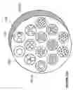 Fig. 05 - Fibers with physical features used for coding