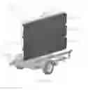 Fig. 04 - Portable traffic message sign