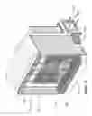 Fig. 10 - Buffer station with single exit-flow direction