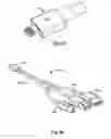 Fig. 37 - Dual orientation connector with external contacts