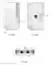 Fig. 44 - Integrated power receptacle wireless access point (AP) adapter devices
