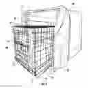 Fig. 04 - Securing assembly for supporting and selectively concealing an animal crate
