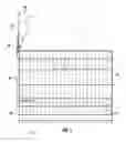 Fig. 06 - Securing assembly for supporting and selectively concealing an animal crate
