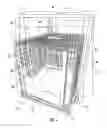 Fig. 07 - Securing assembly for supporting and selectively concealing an animal crate