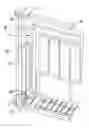 Fig. 01 - Cattle squeeze chute door opening assembly