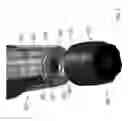 Fig. 05 - Portable blender with a power activation member interposed between a container sidewall and a detachable handle
