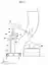 Fig. 08 - Radiation-irradiation device comprising a first arm, a second arm, and main body surface regulating a rotational movement of the second arm