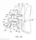Fig. 21 - Patient specific surgical guide locator and mount