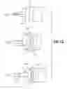 Fig. 10 - Device for axial attachment and radial detachment of disposable blades