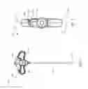 Fig. 06 - Access cannula assembly with a stylet that includes a flexible lock arm
