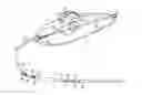 Fig. 01 - Termination assembly for vascular intervention device delivery system