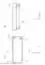 Fig. 03 - Surgical table base with high stiffness and adjustable support members with force feedback