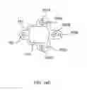 Fig. 22 - Robotic surgical table with relatively high resonant frequency structure to reduce efficiency of energy transmission between attached robotic arms