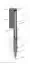 Fig. 01 - Syringe for mixing two components and for retaining a vacuum in a storage condition