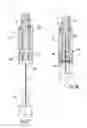 Fig. 10 - Device for protecting a needle, syringe provided with such a device, and method for producing pre-filled cemented needle syringes