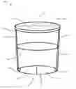 Fig. 01 - Skimmer basket for swimming pools