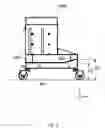 Fig. 06 - Workbench with dockable storage cart