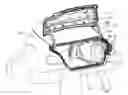 Fig. 01 - Luggage side trim and mounting structure of mounting the luggage side trim