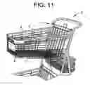 Fig. 10 - Rack for holding or securing bottles adaptable to a shopping cart and a shopping cart containing the same