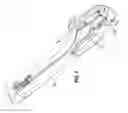 Fig. 09 - Bicycle frame with battery mount
