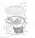 Fig. 01 - Re-sealable container for a controlled substance having a child resistant lid