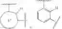 Fig. 25 - Tetradentate and octahedral metal complexes containing naphthyridinocarbazole and its analogues