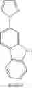 Fig. 465 - Tetradentate and octahedral metal complexes containing naphthyridinocarbazole and its analogues