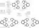 Fig. 536 - Tetradentate and octahedral metal complexes containing naphthyridinocarbazole and its analogues