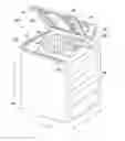 Fig. 01 - Washing machine appliance and regulator assembly