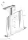 Fig. 02 - Metal stud for use in sound attenuating wall system utilizing high density wallboard