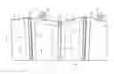 Fig. 01 - REINFORCED FOLDING DOOR AND HINGE ASSEMBLY