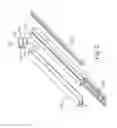 Fig. 03 - Upper guide track and assembly for a retractable screen