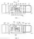 Fig. 02 - Gas turbine engine including a re-heat combustor and a shaft power transfer arrangement for transferring power between low and high pressure shafts
