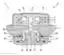 Fig. 01 - Pump device for a brake system with a reluctance drive