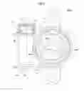 Fig. 04 - Fluid control valve having yoke-supported core